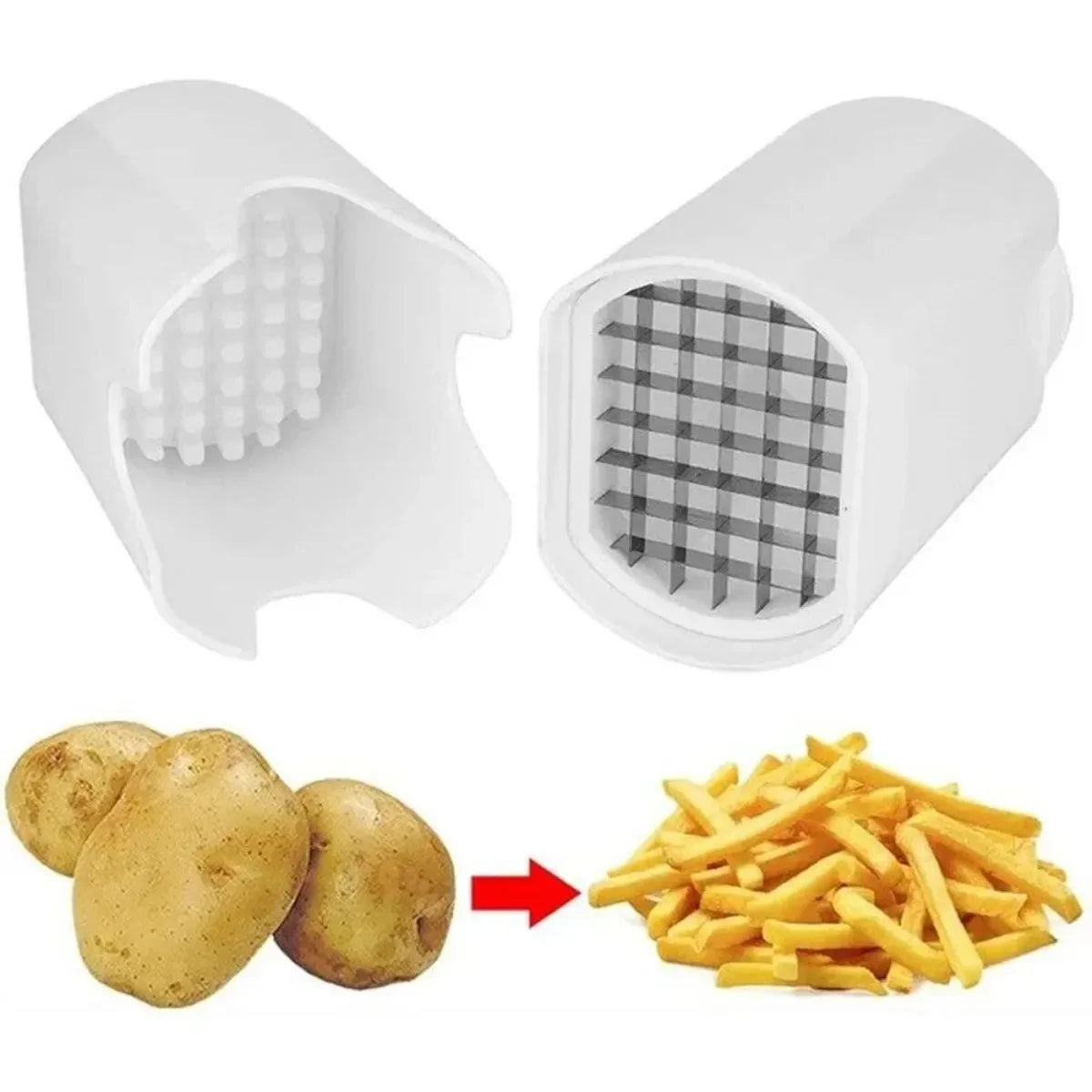 Multipurpose Rapid French Fry Cutter Food Grade Vegetable Potato Slicer Dicer Fruit Vegetable Chopper Reusable Kitchen Gadget