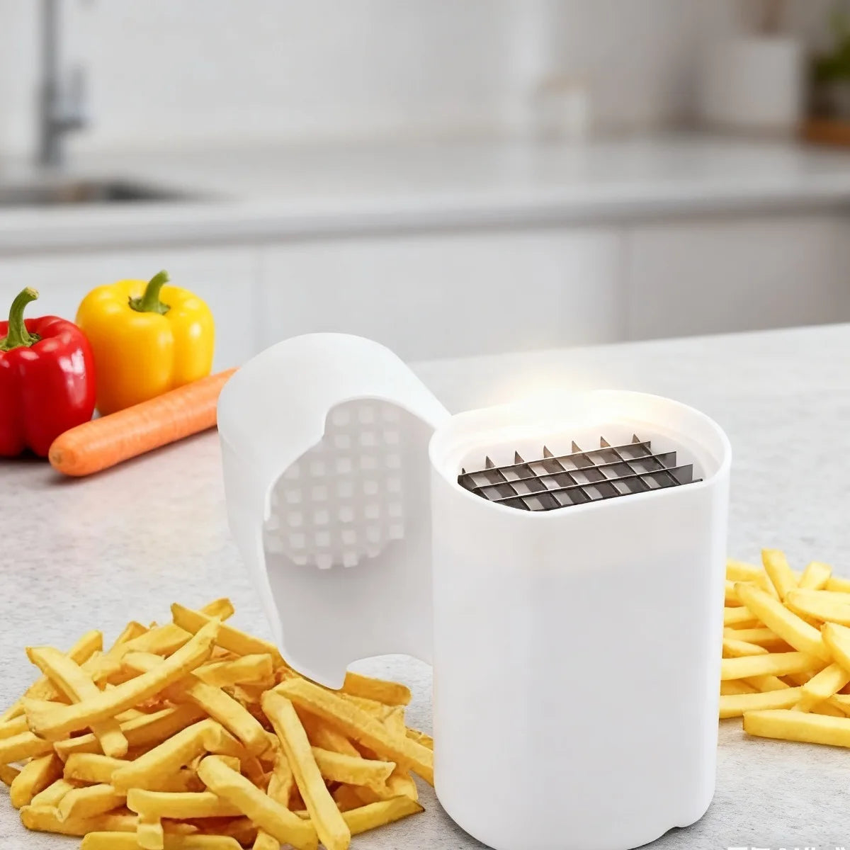 Multipurpose Rapid French Fry Cutter Food Grade Vegetable Potato Slicer Dicer Fruit Vegetable Chopper Reusable Kitchen Gadget