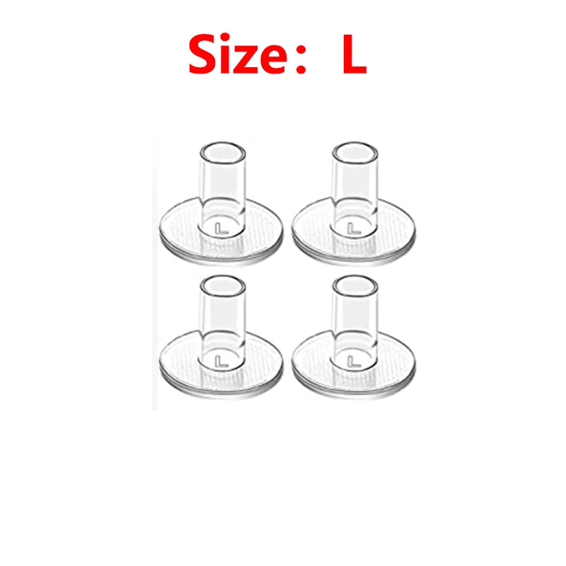 4Pcs Non-Slip High Heel Protector Covers High Heels round Protective Stoppers Wearable Silence Heel Cover Shockproof Accessory