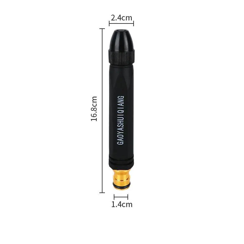 Car Wash Water Garden Hose Sprayer,Metal Heavy Duty High Pressure Water Hose Anti-Leakage Hose Nozzle with 3 Adjustable Spray Modes for Garden Watering & Car Pet Washing Rinsing Floor