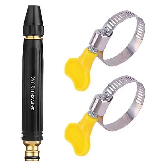 Car Wash Water Garden Hose Sprayer,Metal Heavy Duty High Pressure Water Hose Anti-Leakage Hose Nozzle with 3 Adjustable Spray Modes for Garden Watering & Car Pet Washing Rinsing Floor